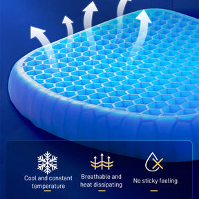 Silicone Ice Pad Insulated Car Seat Cushion